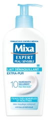 Mixa Lait D&eacute;maquillant Extra-Pur Peaux Tr&egrave;s Sensibles et R&eacute;actives 200 ml