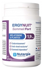 Nutergia Ergynuit Sommeil Fort M&eacute;latonine & Plantes 60 G&eacute;lules