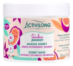 Activilong Tendre Passion Masque Sorbet pour Tous les Types de Boucles 300 ml