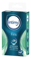 Intimy Sensation 28 Pr&eacute;servatifs Fins Lubrifi&eacute;s