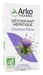 Arkopharma Arkog&eacute;lules D&eacute;toxifiant H&eacute;patique Chardon Marie Bio 150 G&eacute;lules
