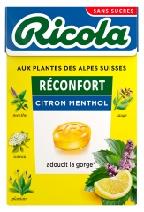 Ricola R&eacute;confort Citron Menthol 50 Grammes