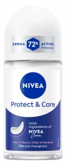Nivea Protect & Care Anti-transpirant 72H D&eacute;odorant Roll-On 50 ml