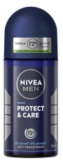 Nivea Men Protect & Care D&eacute;odorant 72 H Anti-Transpirant Roll-On 50 ml