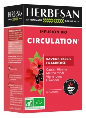 Herbesan Infusion Circulation Bio 20 Sachets de 1,5 g
