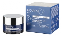 Incarose Longevity Night Rituals Cr&egrave;me de Nuit Liftante et R&eacute;g&eacute;n&eacute;rante 50 ml
