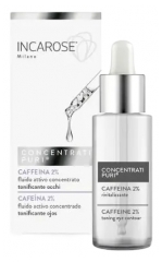 Incarose Pure Solutions Caf&eacute;ins 2% Fluide Actif Tonifiant Yeux Concentr&eacute; 15 ml