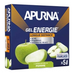 Apurna Longue Distance Gel &Eacute;nergie Ar&ocirc;me Naturel 5 x 35 g