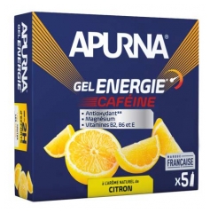 Apurna Caf&eacute;ine Gel &Eacute;nergie 5 x 35 g