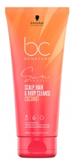 Bonacure Schwarzkopf Sun Protect Gel Lavant Corps Cuir Chevelu et Cheveux 200 ml