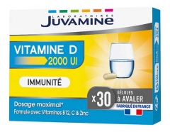 Juvamine Vitamine D 6 Mois 30 G&eacute;lules