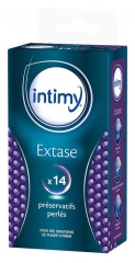 Intimy Extase Pr&eacute;servatifs Perl&eacute;s 14 Unit&eacute;s
