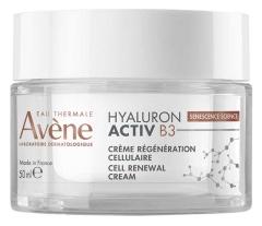 Av&egrave;ne Hyaluron Activ B3 Cr&egrave;me R&eacute;g&eacute;n&eacute;ration Cellulaire Corrige les Rides 50 ml