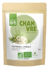 Esprit Bio Chanvre Graines Bio 150 g 