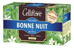 Celliflore Infusion Bonne Nuit Oranger M&eacute;lisse Verveine 25 Sachets
