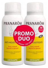 Pranar&ocirc;m Aromapic Spray Corporel Anti-Moustiques Bio Duo 2x75 ml 