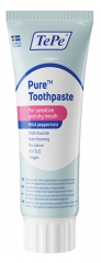TePe Pure Dentifrice Menthe Douce Bouche S&egrave;che et Sensible 75 ml
