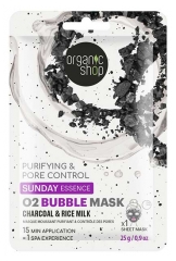 Organic Shop Sunday Essence Masque Moussant Purifiant & Contr&ocirc;le des Pores 1 Unit&eacute;
