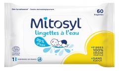 Mitosyl Lingettes &agrave; L'eau - Sachet 60