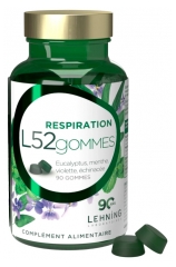 Laboratoires Lehning L52 Gommes Respiration 90 Unit&eacute;s