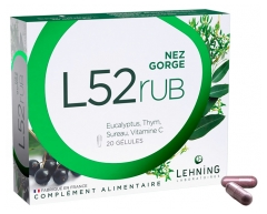 Laboratoires Lehning L52 Rub Nez Gorge 20 Unit&eacute;s