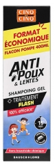 Cinq sur Cinq Shampoing Gel Anti Lentes & Poux 400 ml