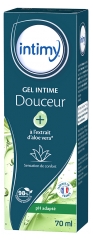 Intimy Gel Intime Douceur+ Sensation de Confort &agrave; l'Extrait d'Aloe Vera 70 ml