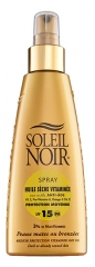 Soleil Noir Spray Huile S&egrave;che Vitamin&eacute;e 15 Protection Moyenne