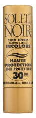 Soleil Noir Stick &agrave; L&egrave;vres Incolore Ip 30 Haute Protection