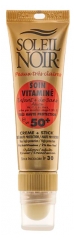 Soleil Noir Enfants et Adultes Combi Soin Vitamin&eacute; Cr&egrave;me SPF50 20 ml & Stick SPF30 2 g
