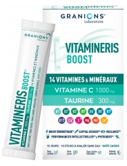 Granions Vitamineris Boost 1000 mg 10 Unit&eacute;s