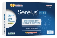 Sommeil&eacute;r&eacute;lys&reg; Nuit - Compl&eacute;ment Alimentaire &agrave; Base de Plantes Pour Les Troubles du - Endormissement (2) - Fatigue (1 ; 3) - Nervosit&eacute; (3) - 30 G&eacute;lules