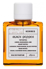 Korres Eau de Parfum Black Pepper Vaporisateur 50 ml