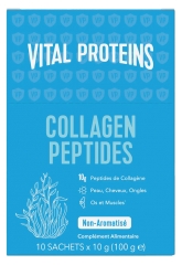 Vital Proteins Collagen Peptides - Collag&egrave;ne Beaut&eacute; Peau Cheveux Ongles - 10 Sticks de 10 g