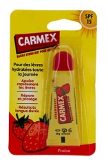 Carmex Fraise Baume L&egrave;vres Hydratant SPF15 Tube 10 g