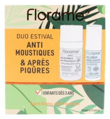 Florame Roll-On Anti-Moustiques 50 ml + Gel Cr&egrave;me Apr&egrave;s-Piq&ucirc;res Effet Froid Bio 30 ml