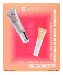 Erborian CC Cr&egrave;me &agrave; la Centella SPF30 Clair Tube 15 ml + Super BB Concealer Anti-Cernes Anti-Imperfections SPF25 Nude 3 ml