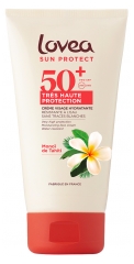 Lovea Sun Protect Cr&egrave;me Visage Hydratante Mono&iuml; de Tahiti SPF50+ 50 ml