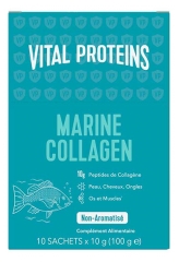 Vital Proteins Marine Collagen Peau Cheveux et Ongles 10 Sachets