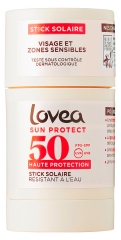 Lovea Stick Solaire Zones Sensibles et Visage Mono&iuml; de Tahiti Haute Protection SPF50 40 g