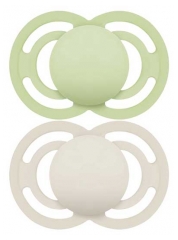 MAM Sucette Perfect Tendance - 6+ Mois - Silicone - X2