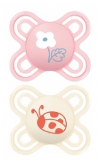 MAM Sucette Perfect Naissance - 0-2 Mois - Silicone - X2