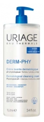 Uriage Derm-Phy Cr&egrave;me Lavante Dermatologique Visage Corps et Cheveux 1 L