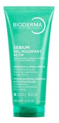 Bioderma S&eacute;bium Gel Moussant Actif Visage et Corps 200 ml