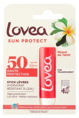Lovea Stick L&egrave;vres Hydratant Haute Protection Mono&iuml; de Tahiti SPF50 4 g