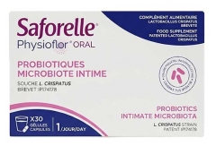 Saforelle Physioflor Oral Probiotiques Microbiote Intime 30 Capsules G&eacute;lules 