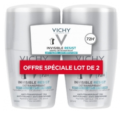 Vichy D&eacute;odorant Invisible Resist Dermo-D&eacute;transpirant 72H 2 x 50 ml