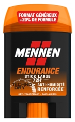Mennen Anti-Transpirant Stick 72H Anti-Humidit&eacute; Renforc&eacute;e Endurance 60 ml