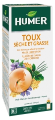 Humer Sirop Toux - Miel Plantain R&eacute;glisse - Soulage la Toux S&egrave;che et Grasse - 170 ml
