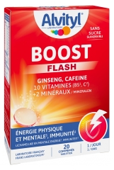 Alvityl Boost Ginseng et Caf&eacute;ine Go&ucirc;t Orange 20 Comprim&eacute;s Effervescents